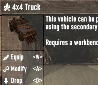 A20 - Equippable Vehicles