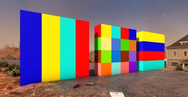 Blocks with custom paints