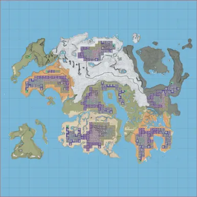 Fluffy Panda Skyrim Tamriel 10k Map V2