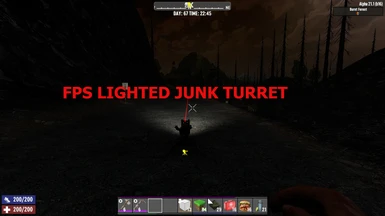 FPS Lighted Junk Turret