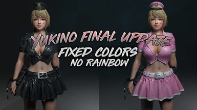 Doa Yukino Fixed Colors (No Rainbow)