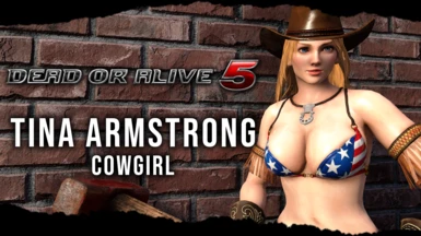 Tina Armstrong (Cowgirl) - VRoid Mod Avatar