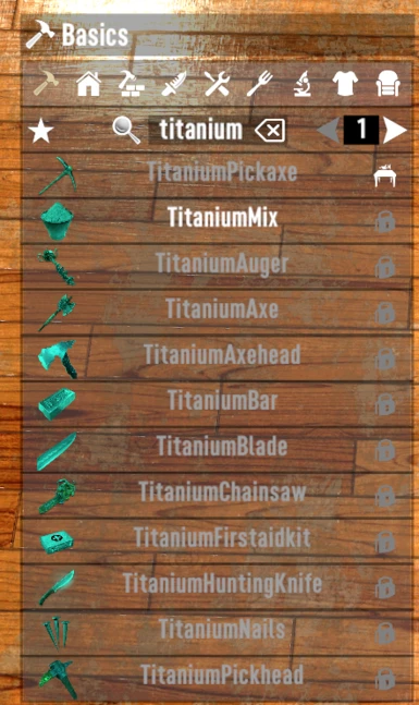 Titanium Tools (A21) Fixed