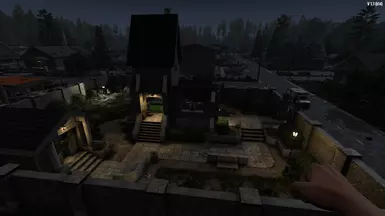 Several lights are brighter and can be seen from further