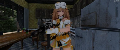 VRoid Mod GirlsFrontline_Lenna Commander