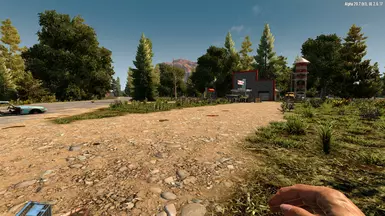 Custom placed wilderness POIs and roads. No terrain glitches.