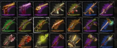 Weapons expanded but more