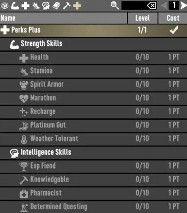Perks Plus Server Side Only