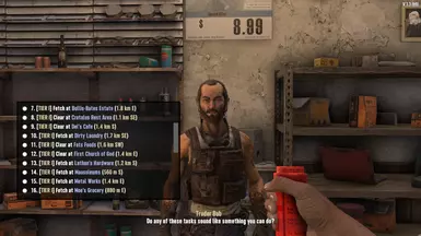 Quests sorted alphabetically
