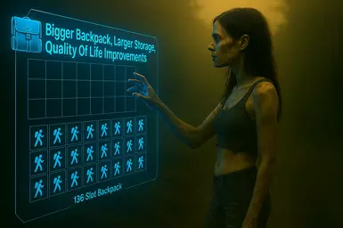 Bigger Backpack Larger Storage And Quality Of Life Improvements