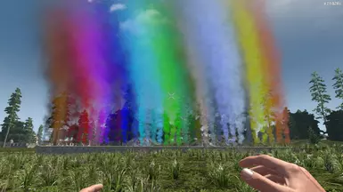 Foggy Ridges 41 Colorful Smoke V2