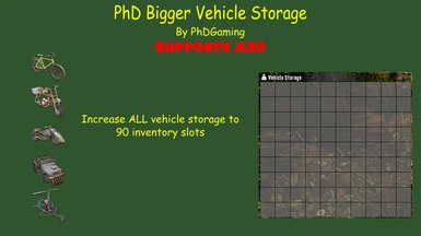 PhD Bigger Vehicle Storage (A20 and A19)