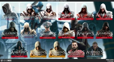 Assassin's Creed Icon Pack (EN UA RU)