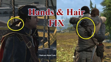Hands and Hair Fix