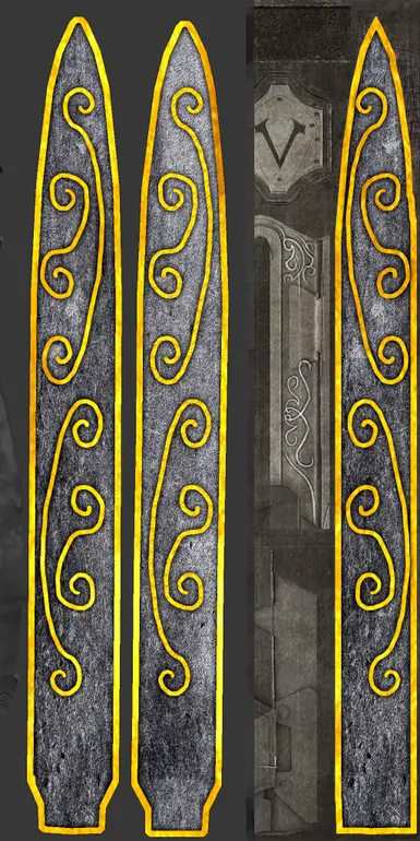 Black and Gold Hidden Blade