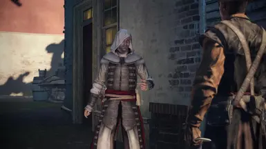 Shay Caribbean Assassin from Black Flag (Over Gang Member's Outfit)