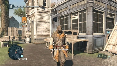 Assassin's Creed Rogue Gang Outfits With Working Sword