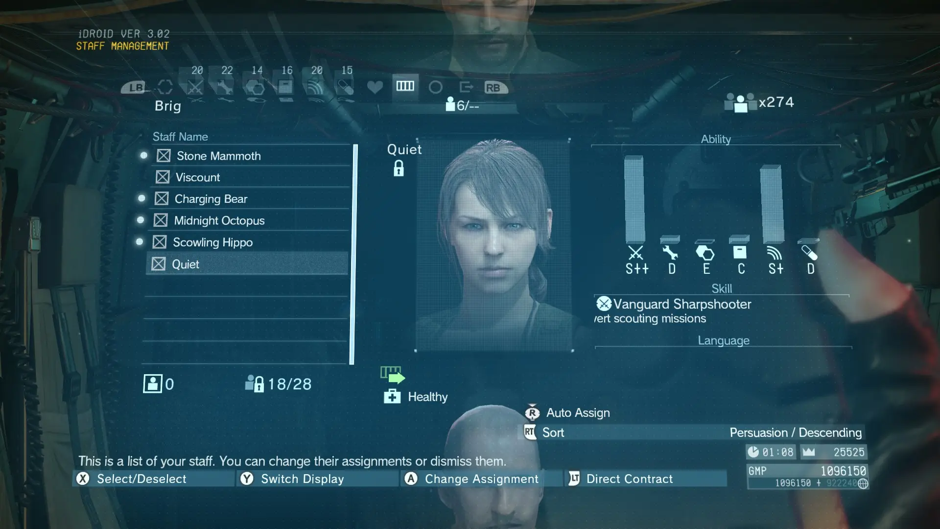 Skilled Key Staff (Contains S plus plus Soldier Mod) at Metal Gear ...