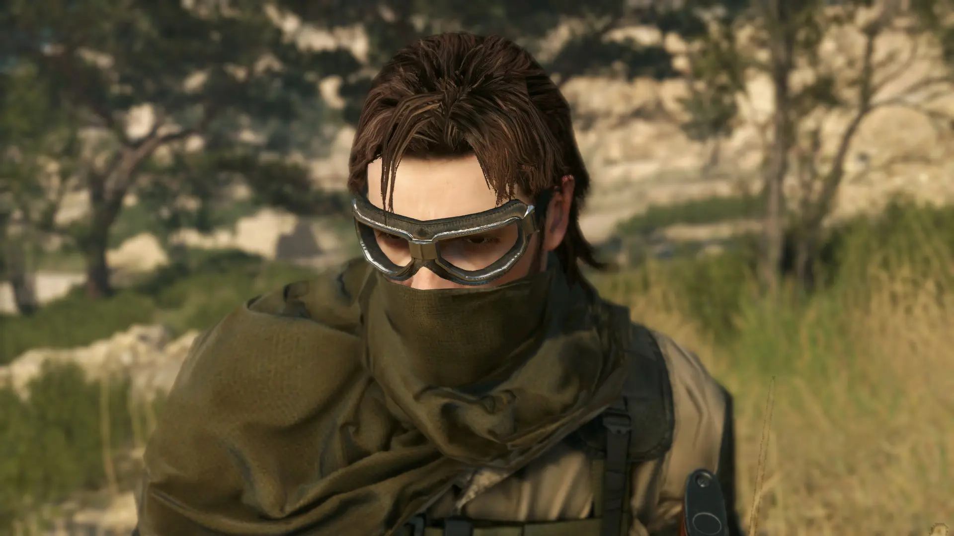 Snake Scarf and Goggles (Zeta) at Metal Gear Solid V: The Phantom Pain ...