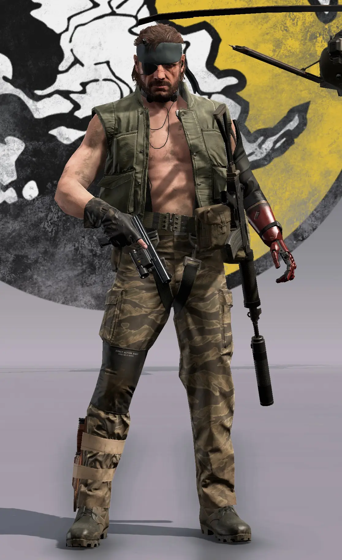 MGS3 concept art snake at Metal Gear Solid V: The Phantom Pain Nexus ...