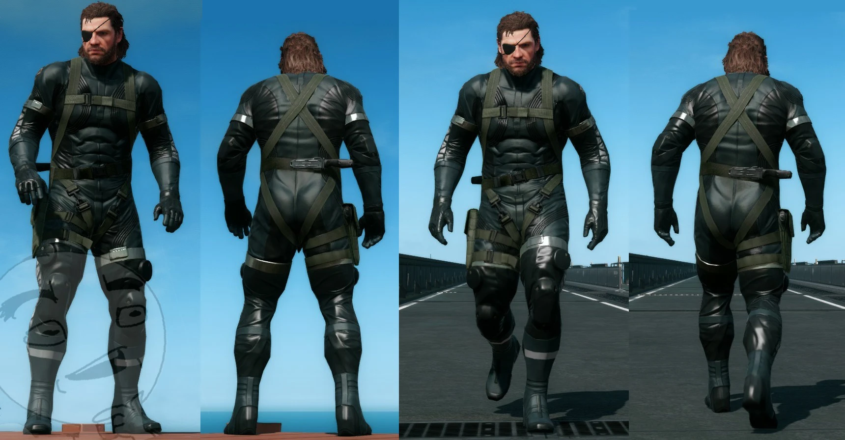 Sneaking Suit Gear Removal V221 At Metal Solid V The Phantom.