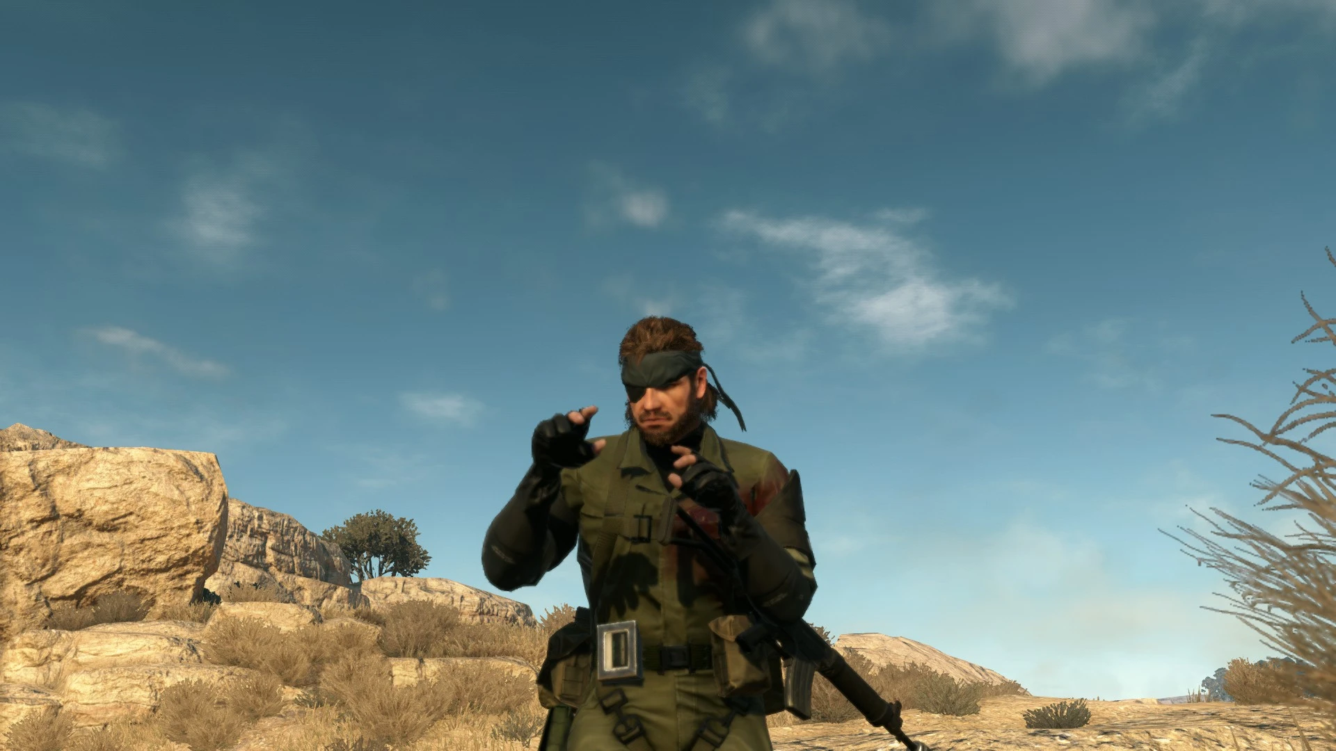 Peace Walker Snake Head at Metal Gear Solid V: The Phantom Pain Nexus