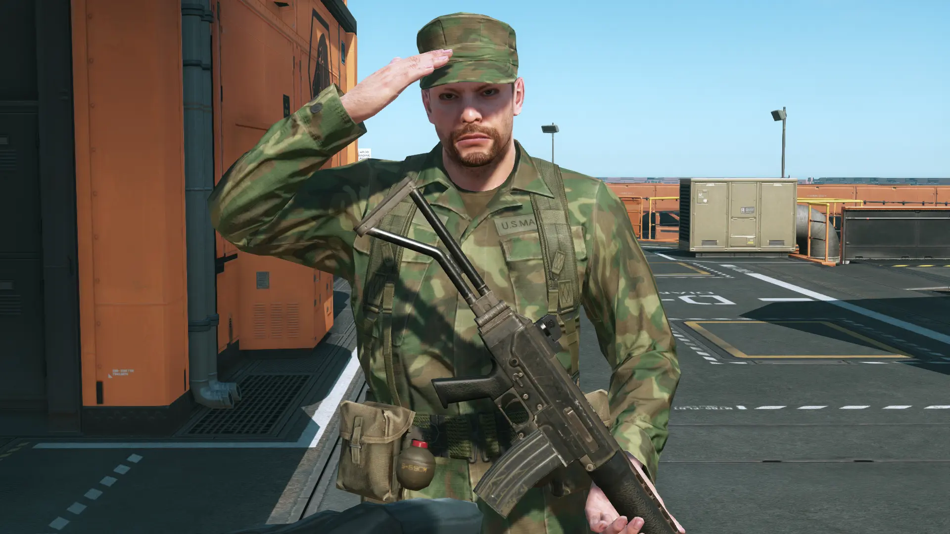 Us Marines (ih Add-on) At Metal Gear Solid V: The Phantom Pain Nexus 