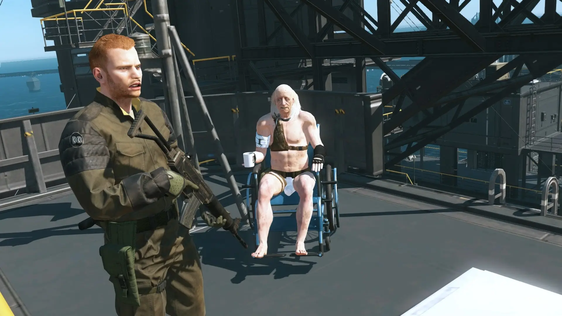 Metal gear solid v the phantom pain чертежи