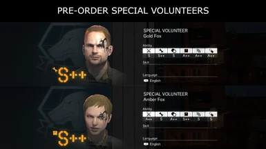Fox Preorder Special Volunteers