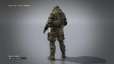 Optional Textures. Woodland Suit and OD Vest