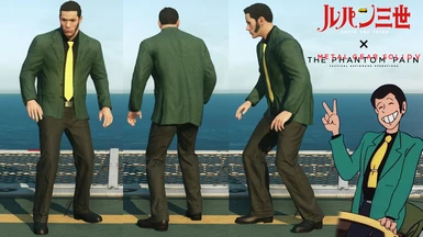 Lupin the 3rd  Green Jacket - Avatar Preset