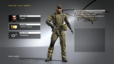 Naked Snake Over Gold and Silver