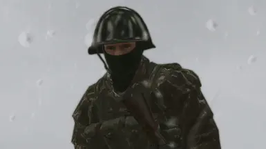 SP-helmet is changed to an SSH helmet while wearing this outfit