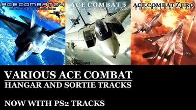 Various Ace Combat Hangar and Sortie tracks