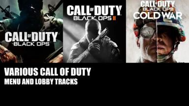 Various Call of Duty Menu and Lobby Tracks