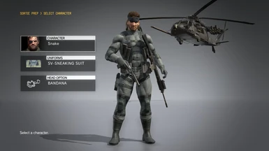 MGS2 Solid Snake Sneaking Suit