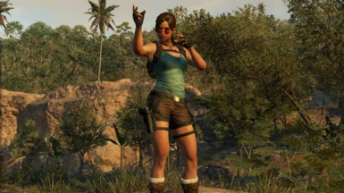 Lara Croft from Call of Duty MW 2