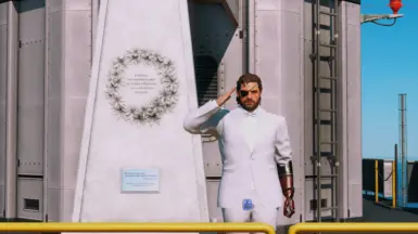 White tuxedo