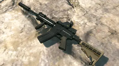 MGS4 Old Snake M4 Custom (ZETA)