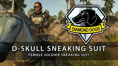 D-SKULL SNEAKING SUIT