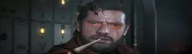 Snake Smokes Blunt