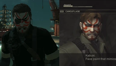 metal gear solid 5 snake face