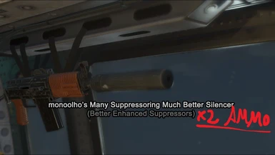 monoolho's Better Enhanced Suppressors x2 Ammo