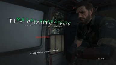 Metal Gear Solid V The Phantom Pain Green