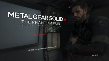 Metal Gear Solid V Ground Zeroes Red
