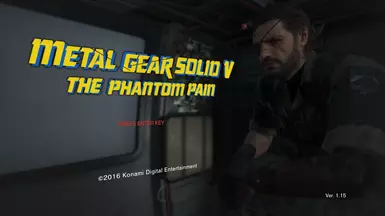 metal gear solid v the phantom pain logo