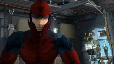 Classic PSX Red Gray Fox