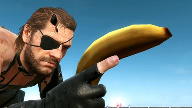 This Metal Gear Solid mod gives Snake an intimidating banana
