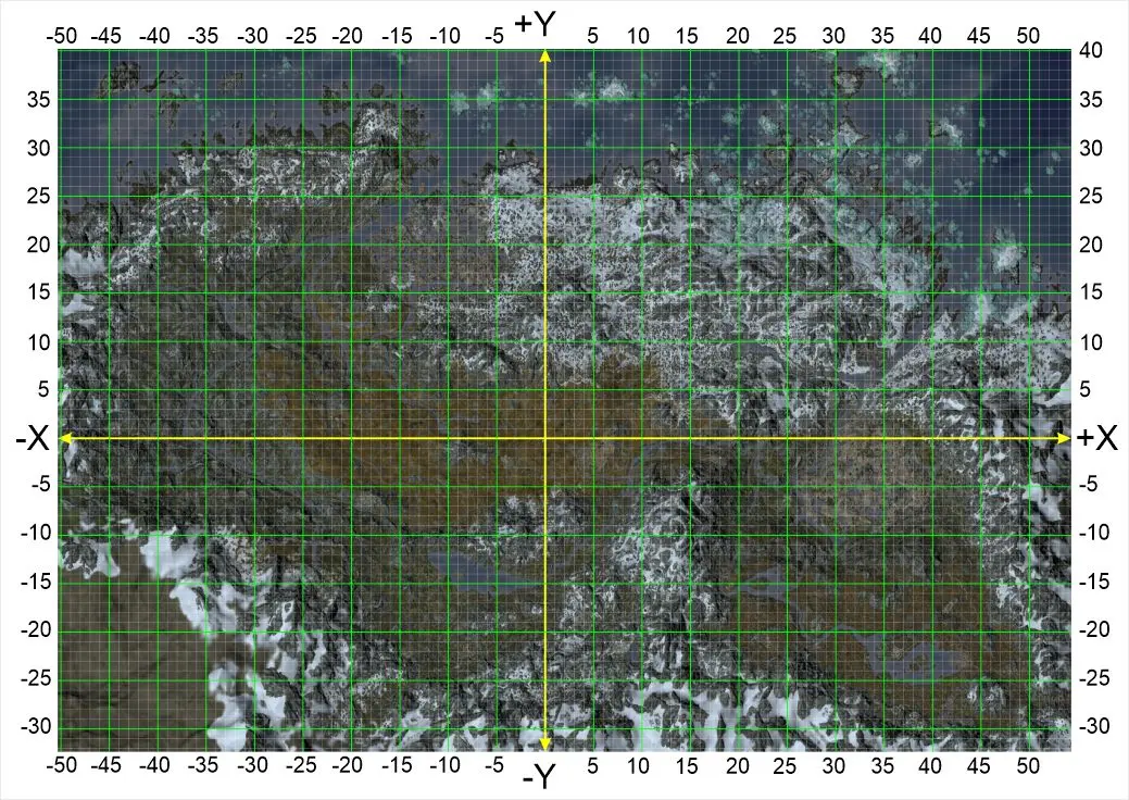 Tamriel map with grid for Creative Kit at Skyrim Nexus - Mods and Community