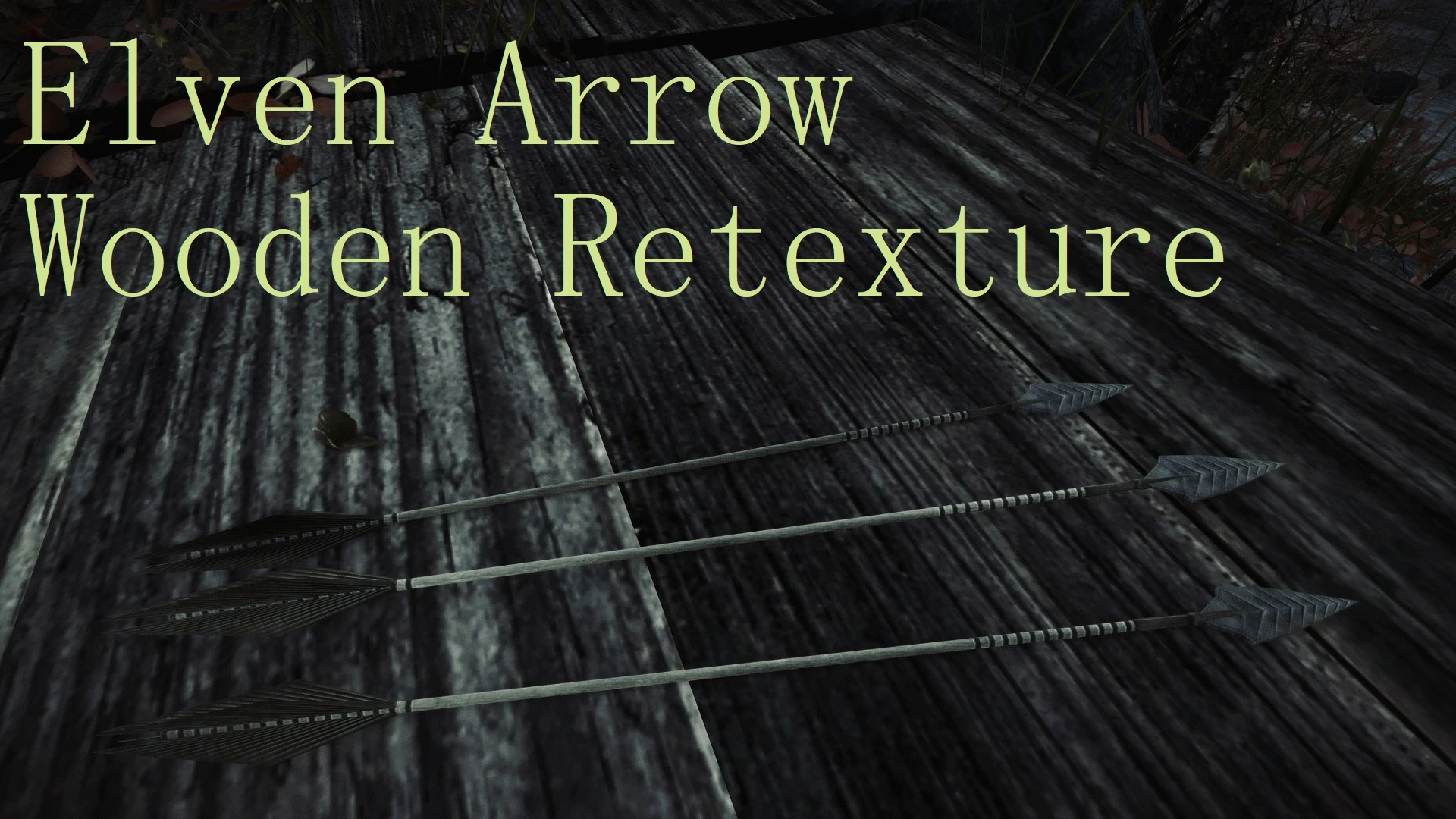 Elven Arrow - Wooden Retexture at Skyrim Nexus - mods and community. source...